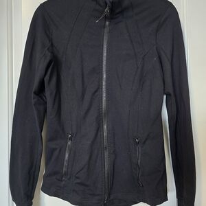 90 Degree By Reflex Black Windbreaker Athletic Jacket